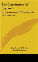 Constitution Of England