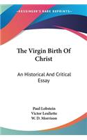 Virgin Birth Of Christ