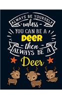 Always Be Yourself Unless You Can Be a Deer Then Always Be a Deer