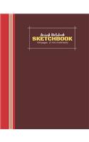 Amiesk Notebook - Sketch Book - 140 pages (7.44 x 9.69 inch)