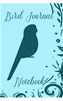 Bird Journal Notebook: Bird observation notebook and log (6x9)