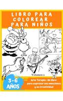 Libro para Colorear para niños de 3 a 6 años