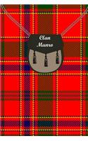 Clan Munro Tartan Journal/Notebook