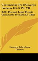 Convenzione Tra Il Governo Francese E S. S. Pio VII