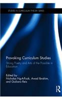 Provoking Curriculum Studies