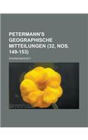 Petermann's Geographische Mitteilungen; Erganzungsheft (32, Nos. 149-153 )