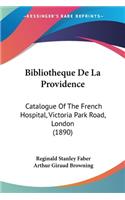 Bibliotheque De La Providence