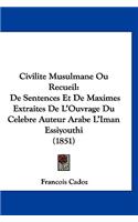 Civilite Musulmane Ou Recueil