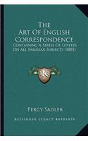 Art Of English Correspondence