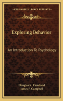 Exploring Behavior