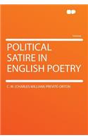 Political Satire in English Poetry