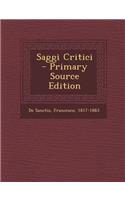 Saggi Critici
