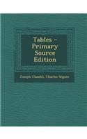 Tables: (French)