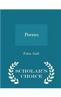 Poems - Scholar's Choice Edition: (English)