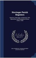 Horringer Parish Registers