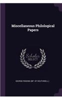 Miscellaneous Philological Papers