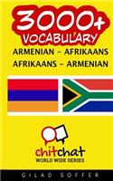 3000+ Armenian - Afrikaans Afrikaans - Armenian Vocabulary