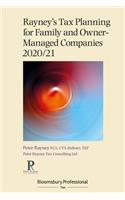 Rayney's Tax Planning for Family and Owner-Managed Companies 2020/21