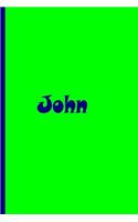 John - Personalized Journal