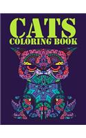 Cats Coloring Book