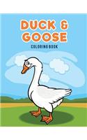 Duck & Goose Coloring Book
