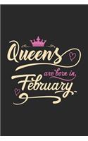 Queens are born in february