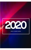 2020 Weekly Planner Diary Notebook: Jan 1, 2020 to Dec 31, 2020: Daily, Weekly & Monthly View Planner, Diary & Journal Abstract Creative Cover