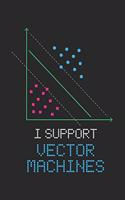 I Support Vector Machine: 120 Pages I 6x9 I Blank