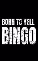 Born to Yell Bingo