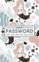 Internet Password Logbook - Journal - Libreta - Cahier - Taccuino - Notizbuch