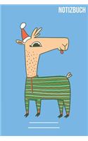 Weinachts Llama Notizbuch: A5 Notebook - 111 Seiten - Extra Kalender 2020 - Einzigartig - Dotgrid - Dotted - Punktraster - Gepunktet - Geschenk - Geschenkidee