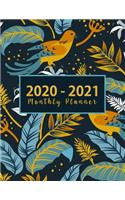 2020-2021 Monthly Planner