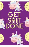 Get Shit Done: 2020 Dated Goal Planner Focus Weekly Monthly