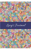 Lucy's Journal: Cute Personalized Name College-Ruled Notebook for Girls & Women - Blank Lined Gift Journal/Diary for Writing & Note Taking