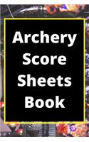 Archery Score Sheets Book