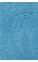 Maxime: Petit Journal Personnel de 121 Pages Lignées Avec Couverture Bleue Avec Un Prénom d'Homme (Garçon): Maxime(34 Journal Prénom Homme A5 Ligné)