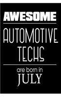 Awesome Automotive Techs Are Born In July