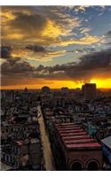 Havana, Cuba Cityscape at Sunset Journal: Take Notes, Write Down Memories in this 150 Page Lined Journal