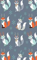 Fox Notebook Dot Grid: Wildlife Animal Bullets Notebook Dotted Paper Sheet Journal Book Doodling Drawing Sketching Journaling Women Girl Men Boy Teen Writing Diary School (9 Fox Notebook Dot Grid)