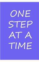 One step at a time