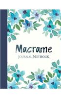 Macrame Journal Notebook