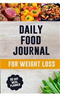 Daily Food Journal for Weight Loss