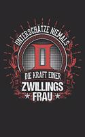 Zwillinge Frauen Stark Rot: Notizbuch Für Sternzeichen Horoskop-Fan Tierkreis-Zeichen Astrologie