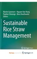 Sustainable Rice Straw Management