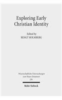 Exploring Early Christian Identity
