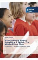 Investigation of Musical Knowledge & Skills in the Middle-School Choir