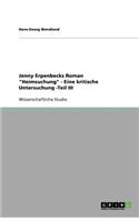 Jenny Erpenbecks Roman 