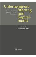 Unternehmensführung Und Kapitalmarkt