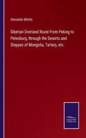 Siberian Overland Route From Peking to Petesburg, through the Deserts and Steppes of Mongolia, Tartary, etc.