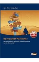 Do you speak Marketing?